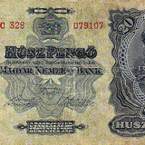 Húsz pengős bankjegy