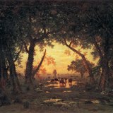 Руссо: Фонтенблогийн ой, Өглөө (1850, реализм)