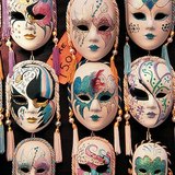 Carnival masks in Venice