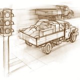 Дүүрэн ачаатай ачааны машин илүү удаанаар хурдасдаг, энэ нь инерц ихтэй гэсэн үг.