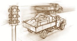 Дүүрэн ачаатай ачааны машин илүү удаанаар хурдасдаг, энэ нь инерц ихтэй гэсэн үг.