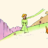 The Little Prince with the fox