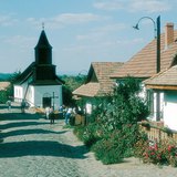 Hollókő is a village in Hungary and a UNESCO World Heritage Site
