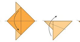 Өнгөт цаасаар шувуу эвхэх