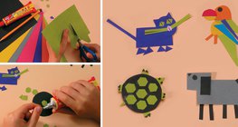 Зөв дүрсүүдээр амьтны дүрс хийх