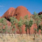 Bornhardts of Mount Olga in Australia
