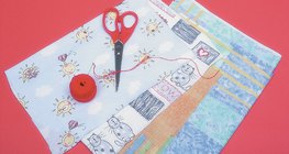 Текстил зураг хийх - алхам 1