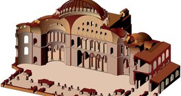 Хагиа Софиягийн хөндлөн огтлолын зураг (Византийн урлаг)