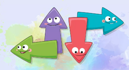 Аль нь дээшээ, доошоо, баруун тийш, зүүн тийш вэ?