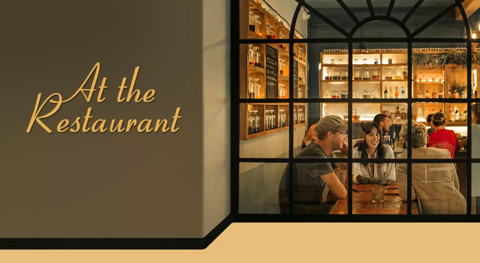 At the Restaurant
