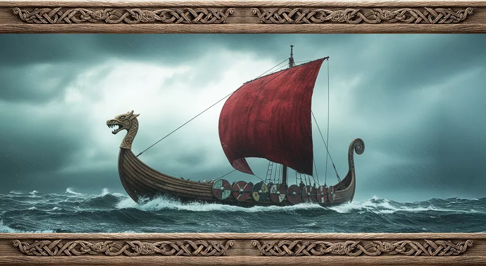 The Vikings, rulers of the seas