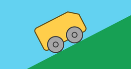 Parking safely on a slope