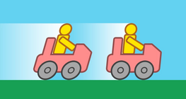 Collision with a moving car's back