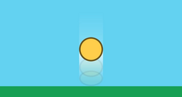 The motion of a bouncing ball