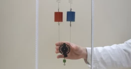 The resultant of two collinear oscillations with different frequencies