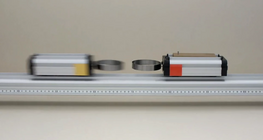 Elastic collision of two cars of different mass II.